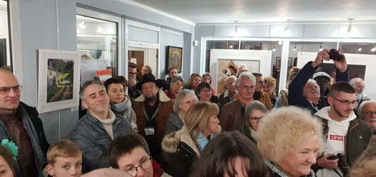 La foule au vernissage de la Grande Expo 2022