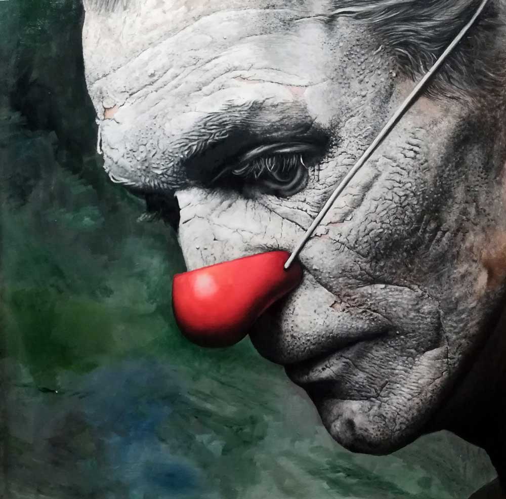 Fammi ridere pagliaccio-