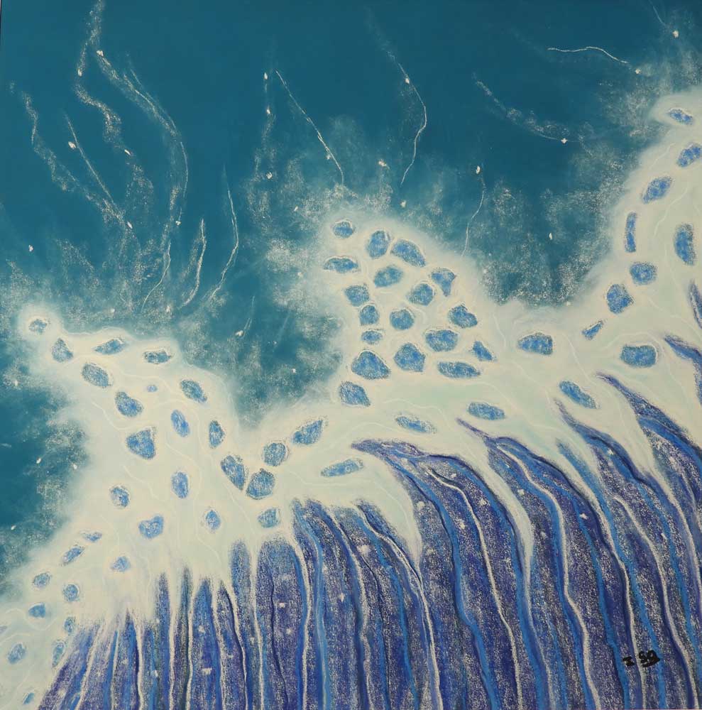 The foam of whispers