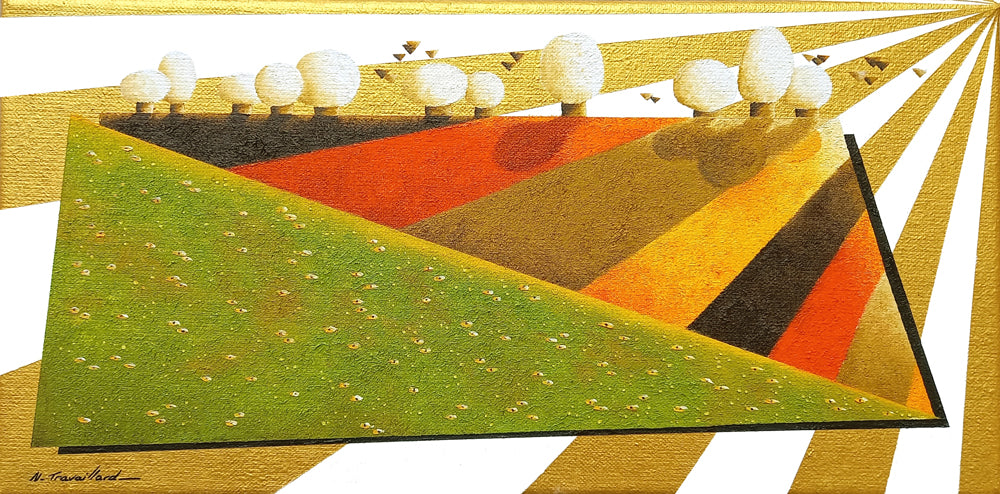 Ensoleillement sur les prairies