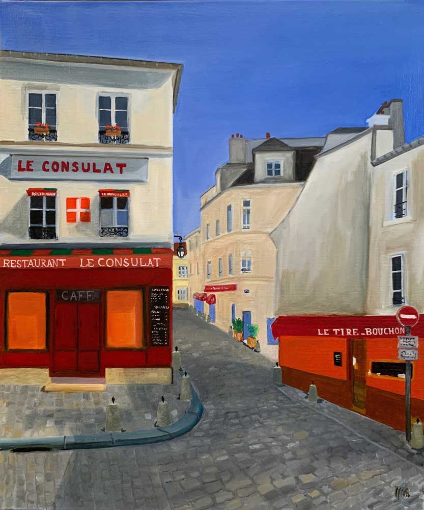 Rue Norvins Montmartre