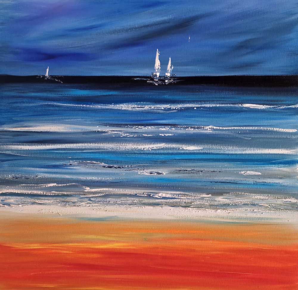 Sailing in the distance