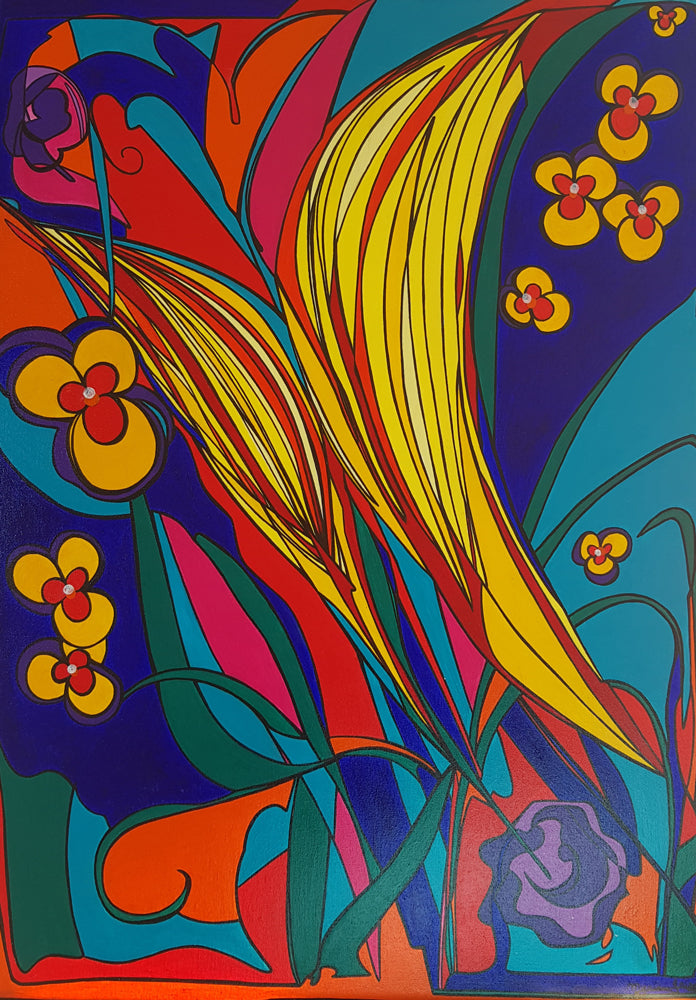 Liberté de pensée 60 cm x 80 cm
