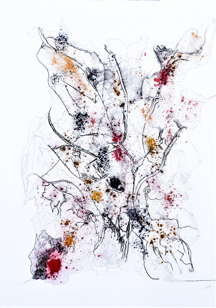 Wall 2 - 115 x 90 cm