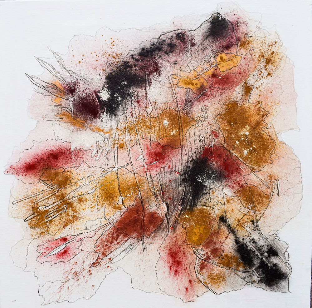 Pariétal 1 - 80 x 80 cm