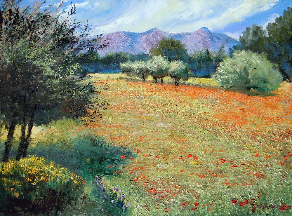 Alpilles - 76cm x 54cm