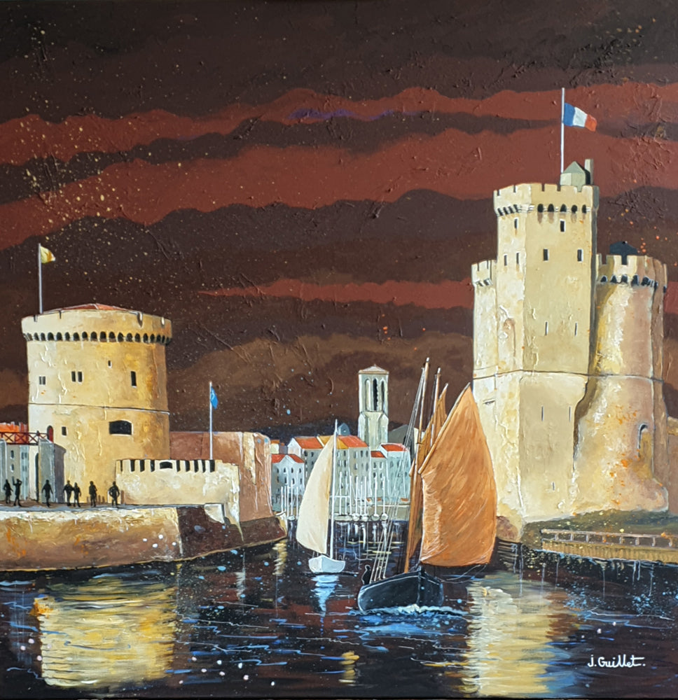 La Rochelle 2 - 90 x 90 cm