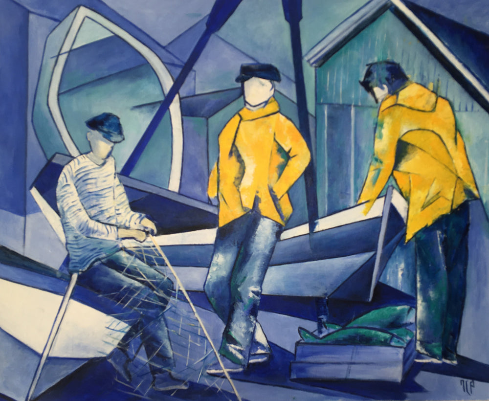 Pêcheurs Bretons - 73 x 60 cm