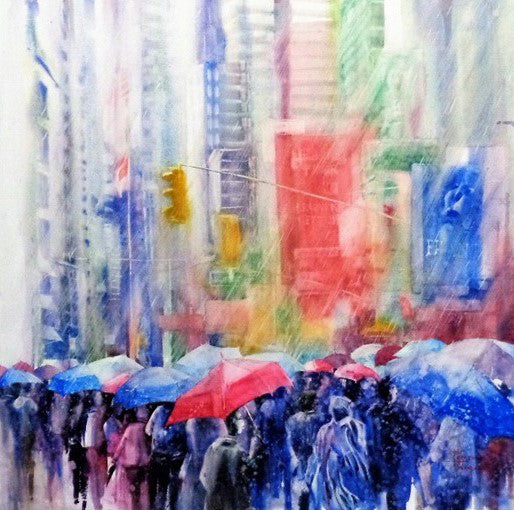 Raining day in New York - Rainy day in New York