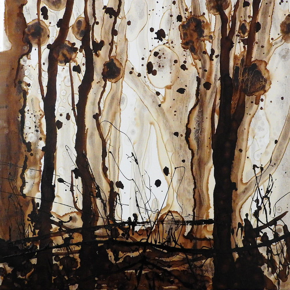 Undergrowth n°2 - 80 x 80 cm