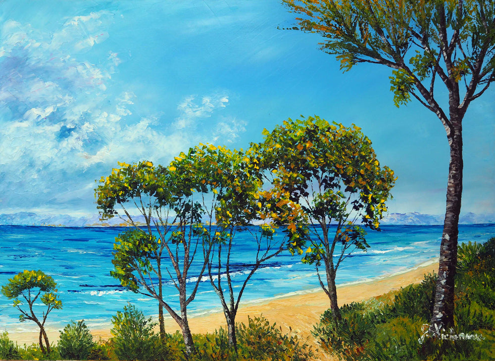 Towards the beach 