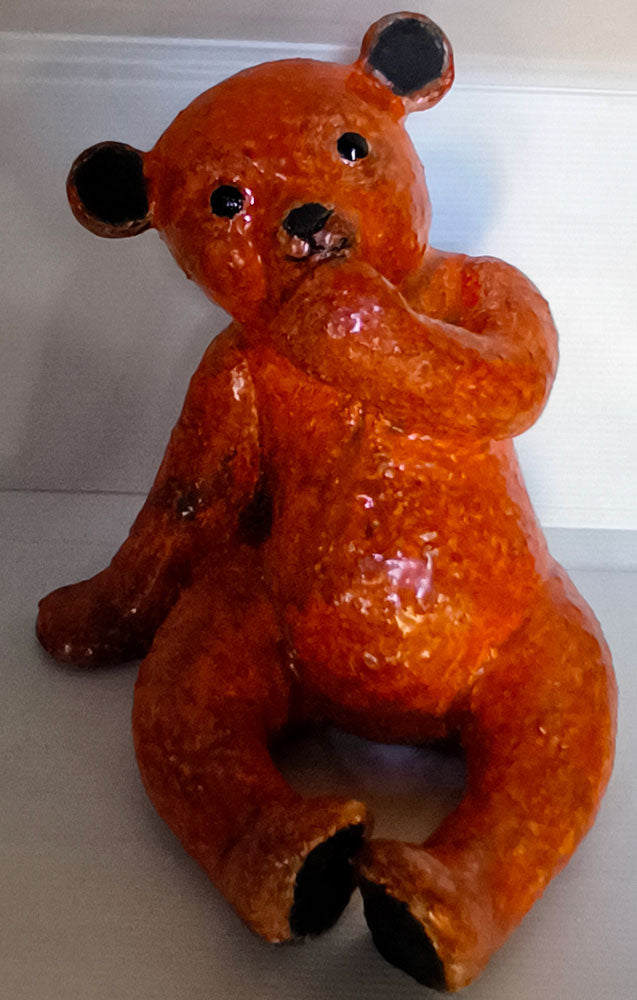 Nounours (orange) fatigué