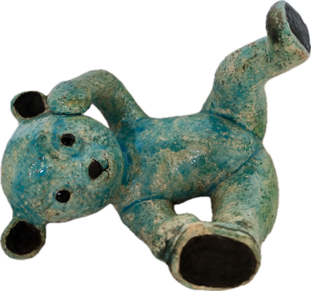 Nounours (bleu) galipette