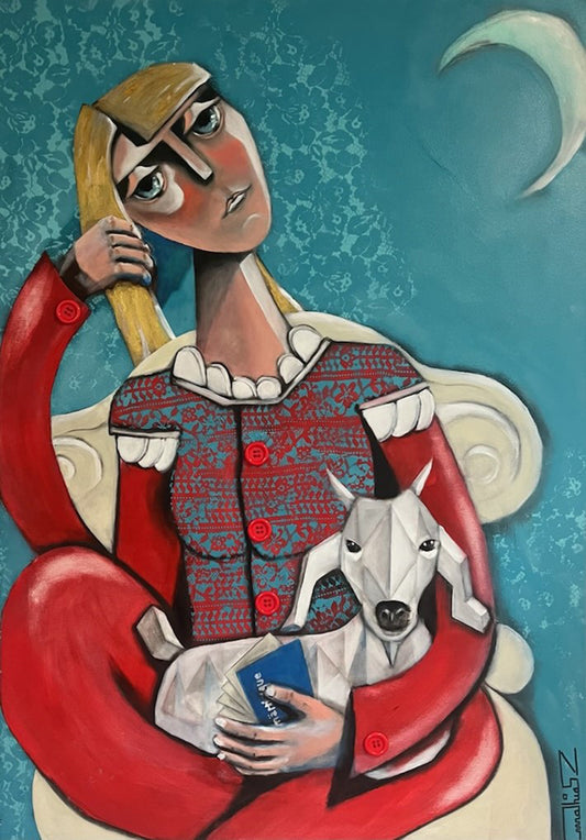 Maman et la biquette martiniquaise