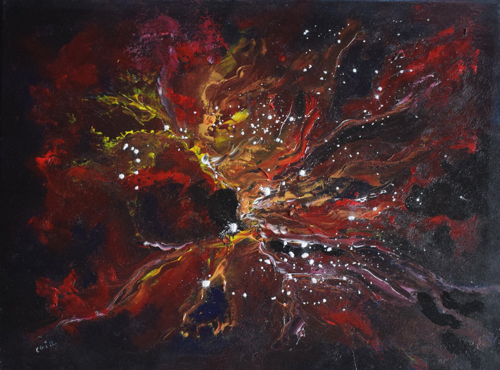 Cosmique 2 -  40 x 30 cm