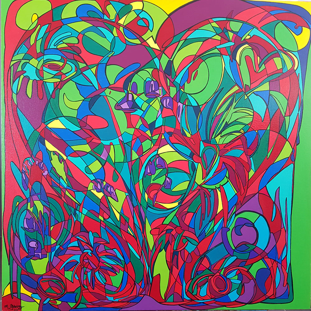 Hope - 80 x 80 cm