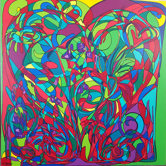 Espérance - 80 x 80 cm