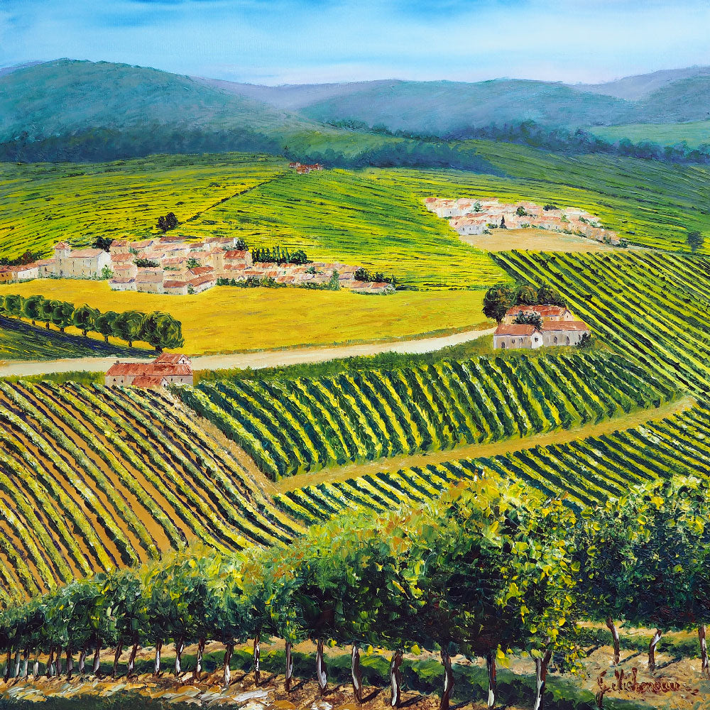The vines - 80 cm x 80 cm