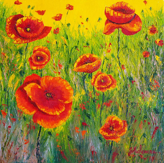 Eclat de couleurs - 50 x 50 cm