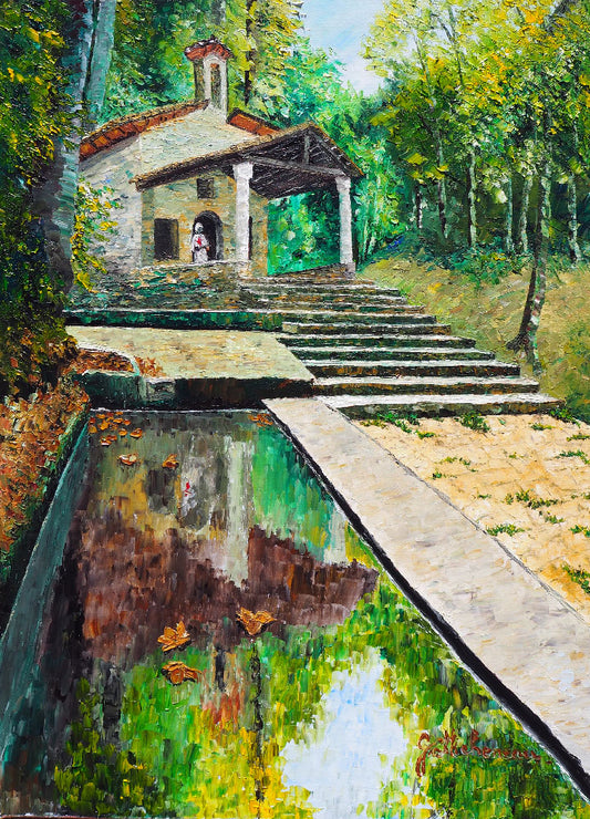 Petite Chapelle - 70 cm x 50 cm