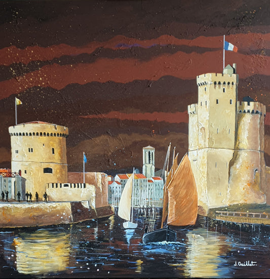 La Rochelle 2 - 90 x 90 cm