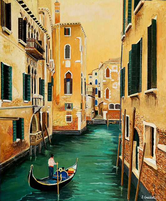 Venezia, solo il canale - 65 x 54 cm