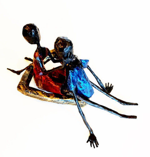 Couple -  30 cm x 17 cm x 15 cm