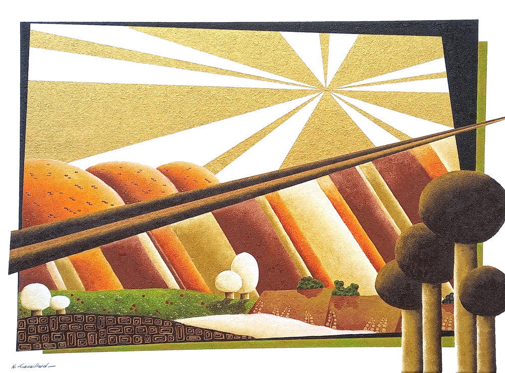 What if we took a walk... 46 x 65 cm